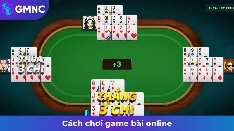 Cách chơi game bài online